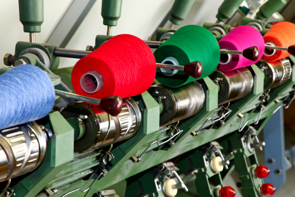 Usine industrielle de textile