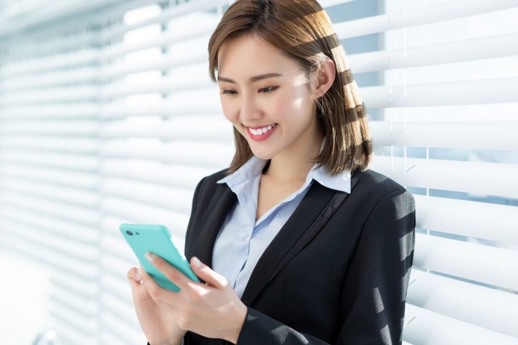 Femme d'affaires en Chine