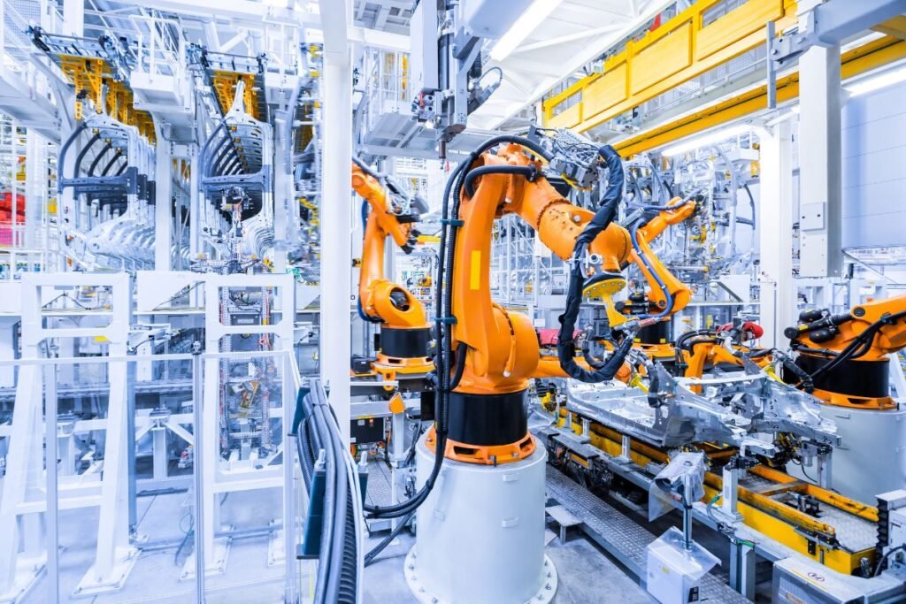 Robots usine en Chine